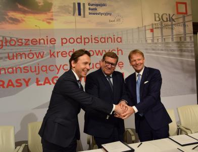 EIB and BGK finance the extension of Kraków's bypass and a new tram line under Juncker Plan