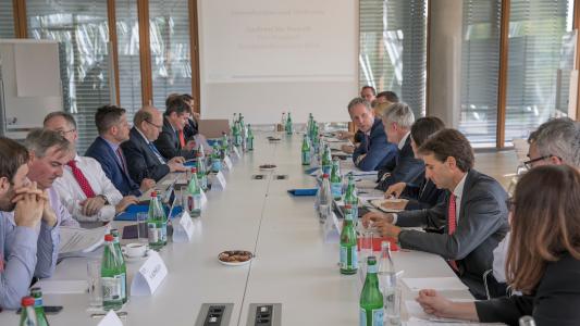 Two days of discussions were led by Irish Finance Minister Michael Noonan, Minister for Public Expenditure and Reform, Paschal Donohoe, European Investment Bank President Werner Hoyer and Vice President Andrew McDowell.