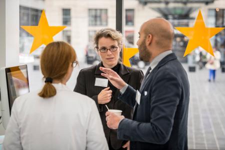 EuropeWorks exhibition in Brussels showcasing EFSI projects from the EIB and the EIF