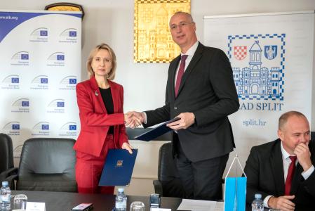 Croatia: EIB signs €49 million loan to support green and digital transition and urban development in Split