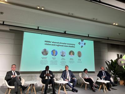 Vice-President Ambroise Fayolle led the European Investment Bank’s participation, showcasing our support to the transition towards a circular economy.