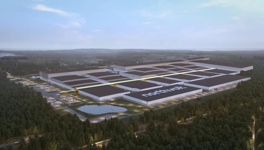 European backing for Northvolt's battery gigafactory in Sweden