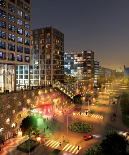 Tripla near-zero-energy building project