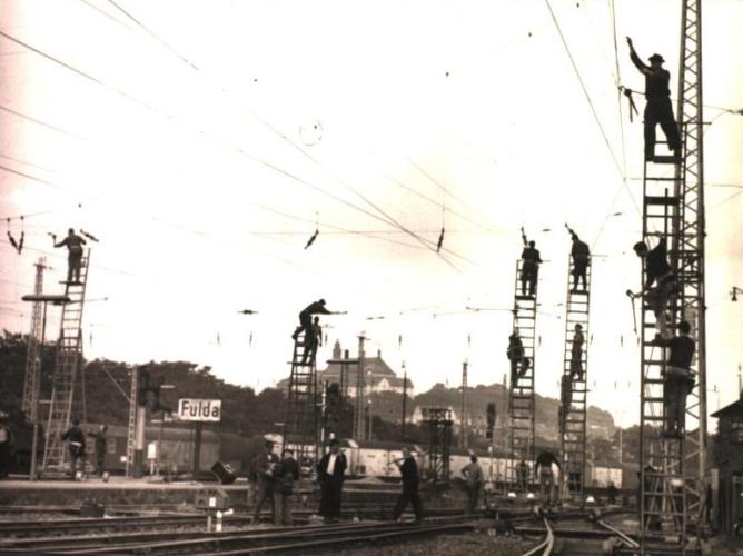 Electrical wiring for railways - 1960s