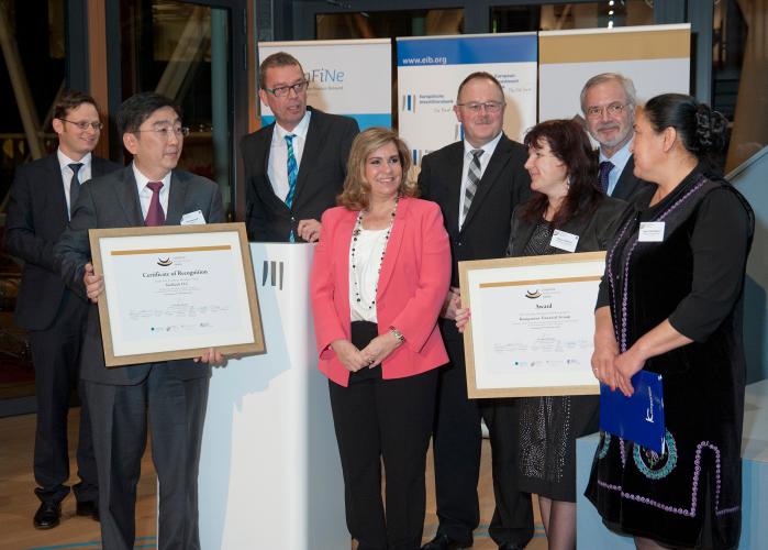 5th European Microfinance AwardMicrofinance and the Environmentin the presence of Her Royal Highness the Grand Duchess of Luxembourg Welcoming remarks by Dr Werner Hoyer,President of the European Investment Bank