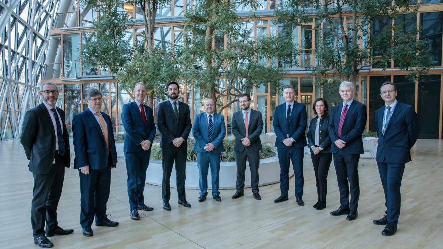 VP McDowell welcomes Irish delegation to the EIB