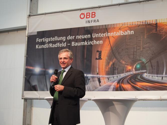 Bahnstrecke Unterinntal fertiggestellt – Rekord-Darlehen der EIB für Hochleistungstrasse