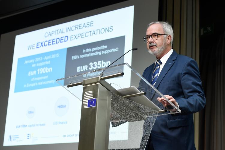 EIB Group Press Conference on 2015 Results