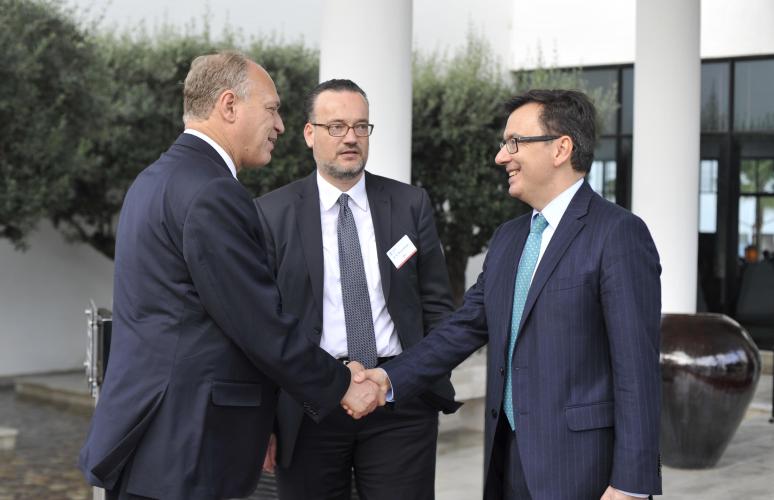Mr Chiheb Bouden ; Mr Ulrich H. Brunnhuber; Mr Román Escolano