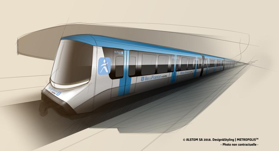 Paris Ligne 15 Sud Materiel Roulant