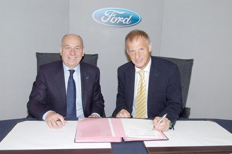 Signature event and visit to Ford's Dunton research and development centre