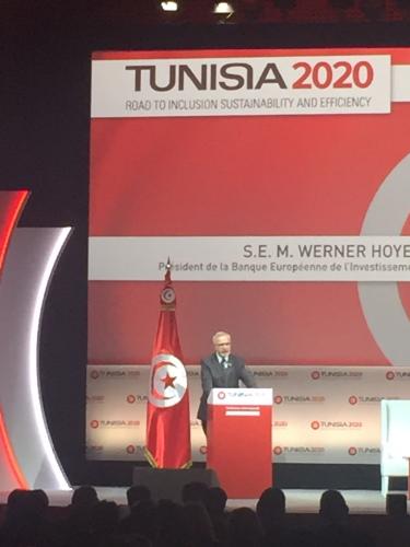 La Banque européenne d’investissement (BEI), banque de l’Union européenne, annonce un soutien exceptionnel de 2,5 milliards d’euros à la Tunisie