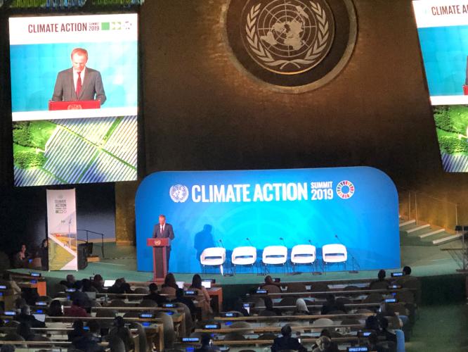Council President Donald Tusk positions EIB at United Nations as central to EU climate leadership