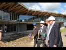 La signature a eu lieu au lycée Jean Moulin à Revin, suivie d’une visite du chantier des travaux de restructuration en cours.