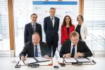 EIB Vice-President, Ambroise Fayolle signs a MoU with the European Space Agency