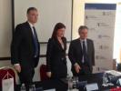 Goran Filipič, Member of the HBOR Management Bosrd, Martina Jus, Member of the HBOR Management Board and Dario Scannapieco, EIB Vice President