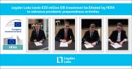 The Netherlands: Leyden Labs lands €20 million EIB investment facilitated by HERA to advance pandemic preparedness activities