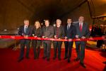 Pat Cox, EU-Coordinator Priority Project No. 1, Doris Bures, Austrian Federal Minister for Transport, Innovation, and Technology, Tyrol’s governor Günther Platter, Radfeld’s Mayor Josef Auer, CEO ÖBB-Holding AG Christian Kern, and CEO of ÖBB-Infrastruktur AG, Andreas Matthä