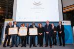 6th European Microfinance Award at a ceremony at the EIB attended by Her Royal Highness, Grand Duchess Maria Teresa of Luxembourg.