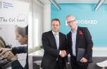 from left to right: Mr Jan Vapaavuori, EIB Vice-president, and Mr Micke Paqvalén, Kiosked CEO and co-founder