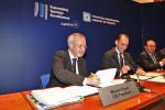 EIB President Werner Hoyer and Harris Georgiades, Cypriot Minister of Finance