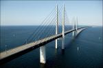 Øresund Bridge rail/road fixed link connecting Malmö and Copenhagen
