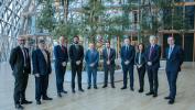 EIB's Vice-President, Andrew McDowell, welcomes Mr Eoghan Murphy, Minister of Housing, Planning & Local Government and the Irish delegation to the EIB