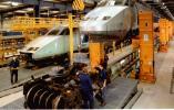 Construction of a 273 km electrified track on the Paris-Le Mans and Paris-Tours routes; commissioning of 95 high-speed trains
