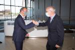 Greek Finance Minister visits EIB to further strengthen the EU Bank’s financial and technical contribution to investment projects in Greece