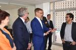 Minister Gramegna and EIB VP Stubb visit an online marketplace for investments in Jordan