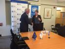 from left to right: Mr Werner Hoyer, President of the EIB, and Ms Helen Clark, UNDP Administrator