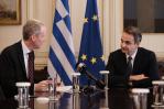VP McDowell with Greek Prime Minister Mitsotakis