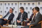 Servaas Deroose, Deputy Director-General of the European Commission - Gordi Sušić, Director of the CNB's Economic Analysis Department - Paloma Lòpez-Garcia, Senior Economist at the European Central Bank - Vedran Šošić, Vice Governor HNB