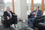Mr Werner Hoyer, President of the European Investment Bank and Mr Giorgos Stathakis, Greek Minister for Economy
