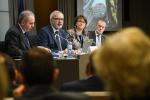 Matteo Maggiore, EIB Director of Communication, Werner Hoyer, EIB President, Marjut Santoni, Deputy Secretary General of the EIB, and Roger Havenith, Deputy Chief Executive of the European Investment Fund