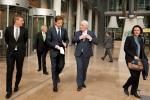 The EIB’s new permanent presence in the Netherlands, an office in the heart of the Amsterdam-Zuid business district, was formally inaugurated yesterday by Prime Minister Mark Rutte and President Hoyer on Thursday 15 May.