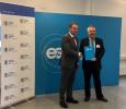 From left to right: Mr Jan Vapaavuori, EIB Vice-President, and Mr John Womersley, ESS Managing Director.