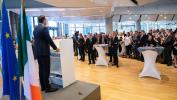 Mr. Leo Varadkar, Irish Prime Minister visits the EIB, signs the EIB's Golden Book and witnesses the signature of the 3,50M Dublin Airport investment