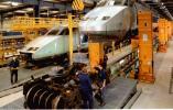 Construction of a 273 km electrified track on the Paris-Le Mans and Paris-Tours routes; commissioning of 95 high-speed trains
