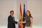 From left to right: Mr Román Escolano, EIB Vice-President and Mrs Emma Navarro, ICO Chairwoman.