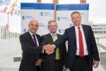 Gottfried Milde, CEO of WIBank, EIB Vice President Wilhelm Molterer and Dr. Michael Reckhard, Managing Director, WIBank
