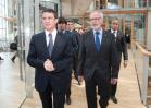 M. Manuel Valls, Premier ministre et M. Werner Hoyer, Président de la BEI