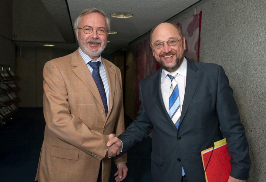 European Parliament President visits EIB