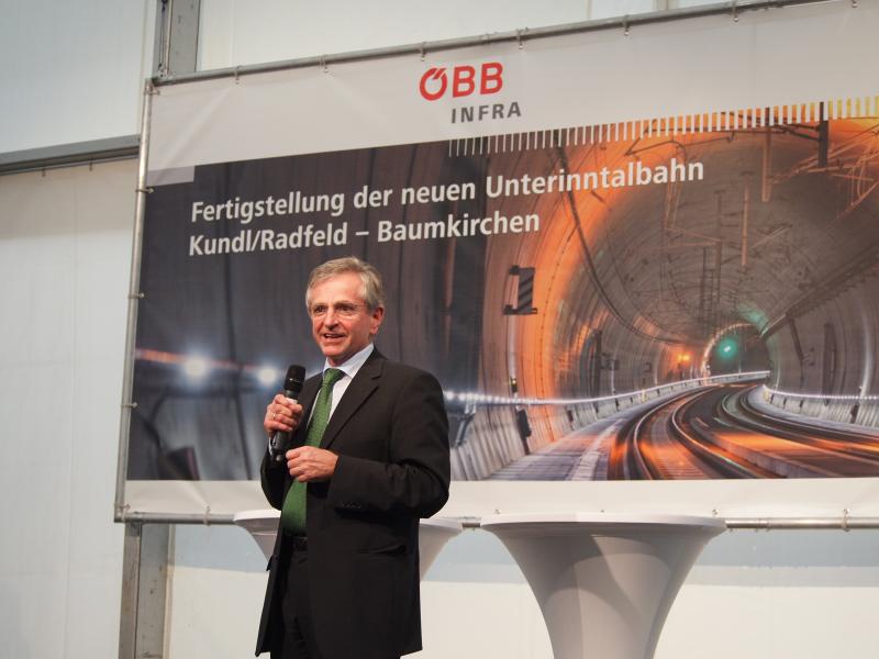 Bahnstrecke Unterinntal fertiggestellt – Rekord-Darlehen der EIB für Hochleistungstrasse