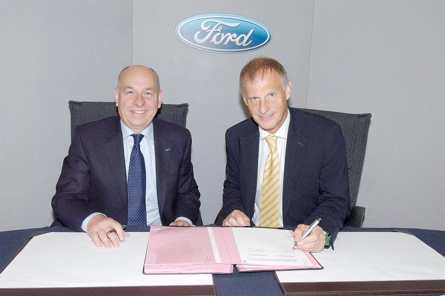 Signature event and visit to Ford's Dunton research and development centre