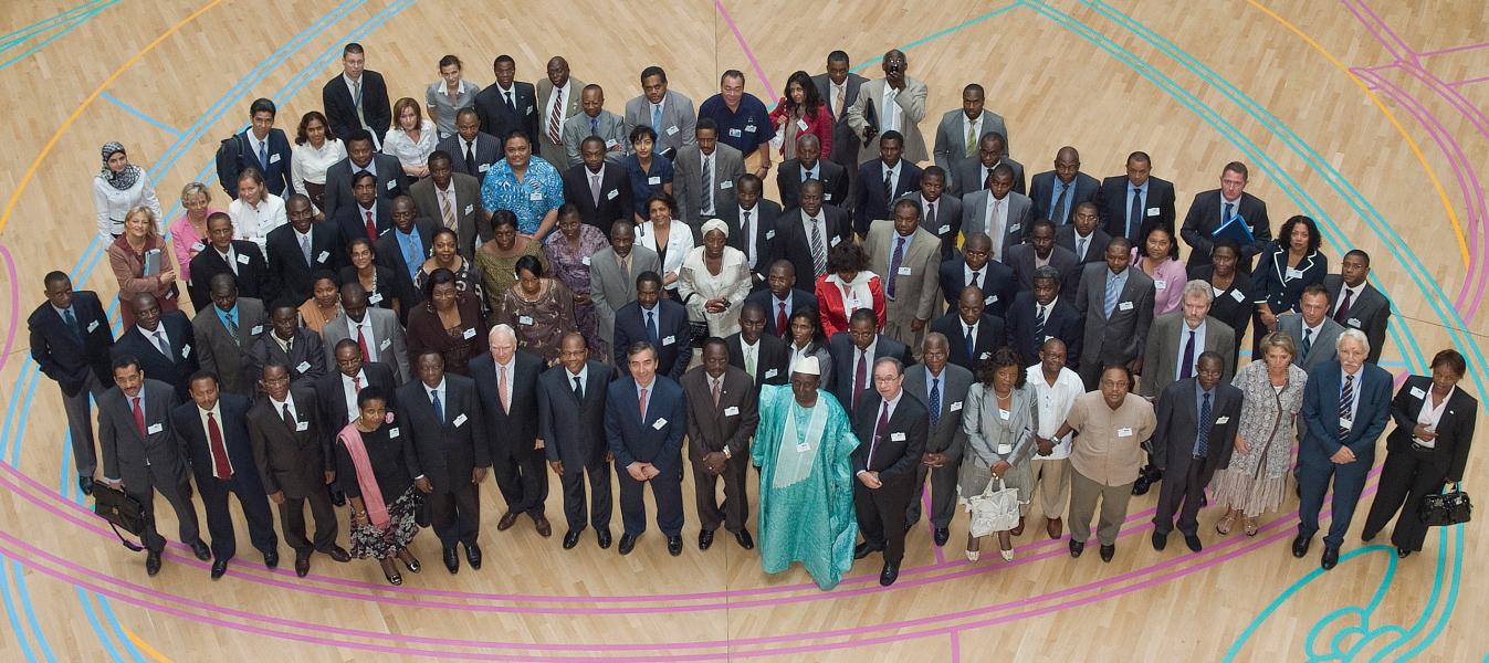 The ambassadors and senior representatives of the ACP countries meet at the EIB