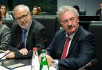 Mr Werner Hoyer, President of the EIB and Jean Asselborn, Luxembourg Foreign Minister