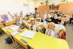 EU-backed school reopens in eastern Ukraine