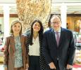 from left to right: Gelsomina Vigliotti, Vice-President of the EIB; Dr. Rania Al-Mashat, Egypt's Minister of International Cooperation; Ambroise Fayolle, Vice-President of the EIB