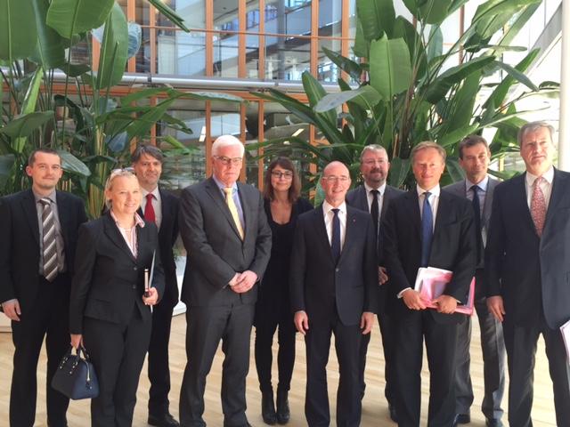 Visite de travail à la BEI du ministre-président de la Fédération Wallonie-Bruxelles